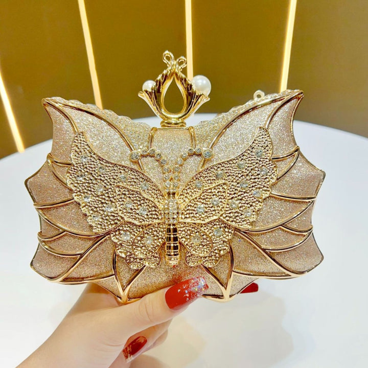 Butterfly-Inspired Evening Clutch