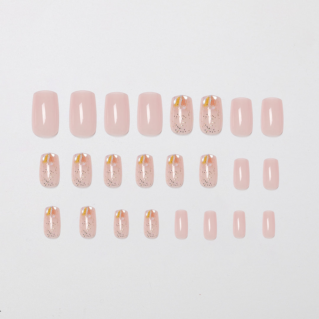 Decorative Glitter Press-On Nails