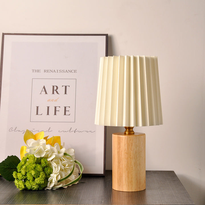 Modern Pleated Table Lamp