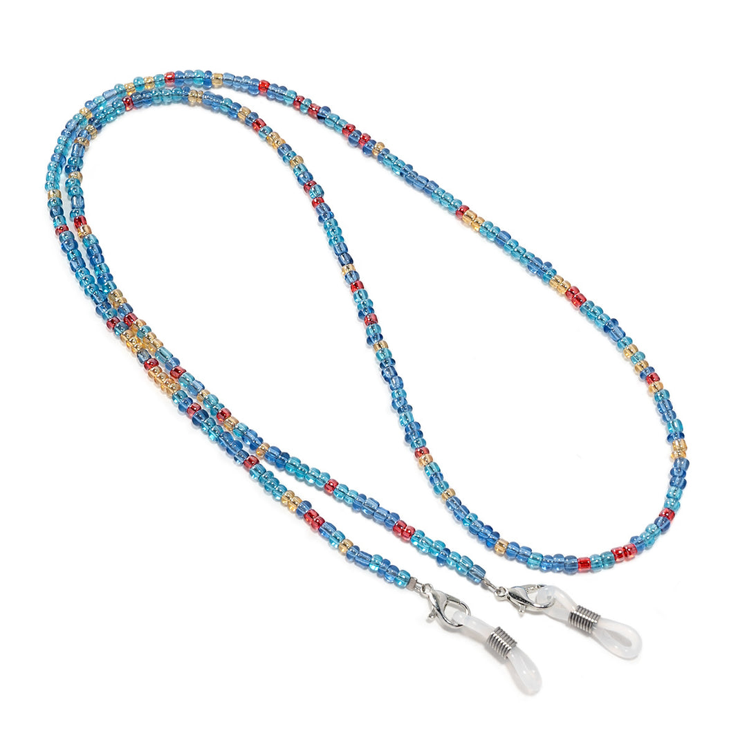 Handcrafted Multicolored Beaded Eyewear Chain kalsten