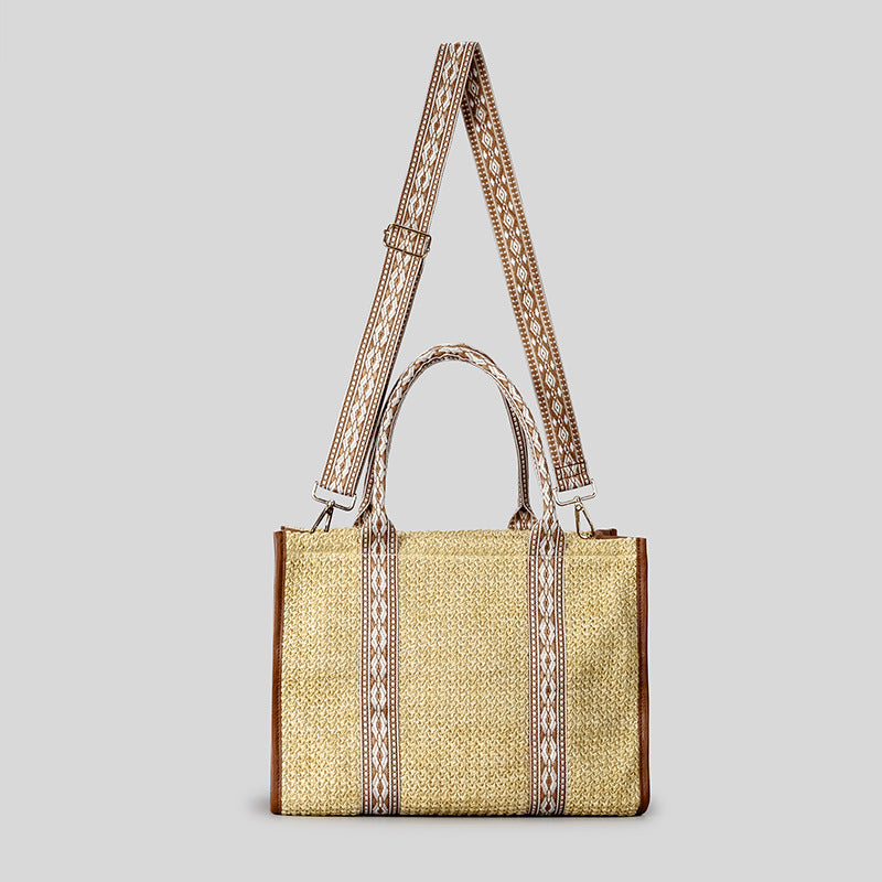 Artisan Woven Beach Tote