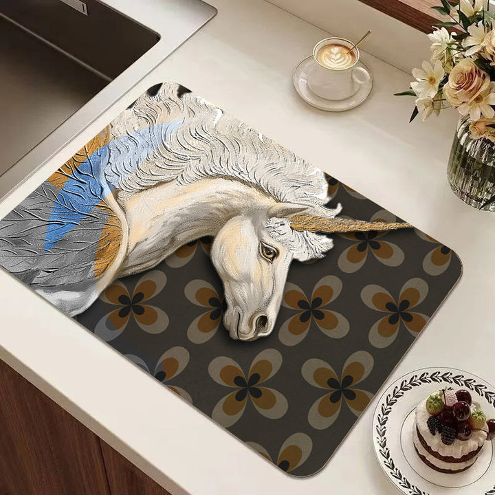 Decorative Kitchen Mat Kalsten