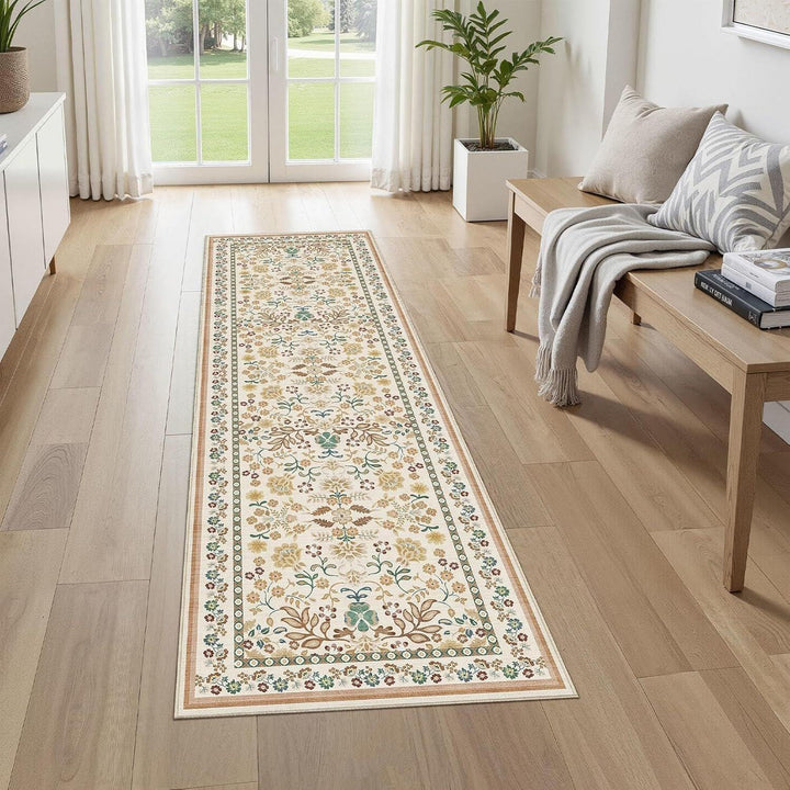 Vintage Floral Runner Carpet Kalsten