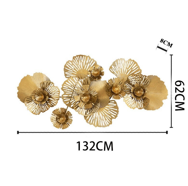 Decorative Metal Floral Wall Art Kalsten