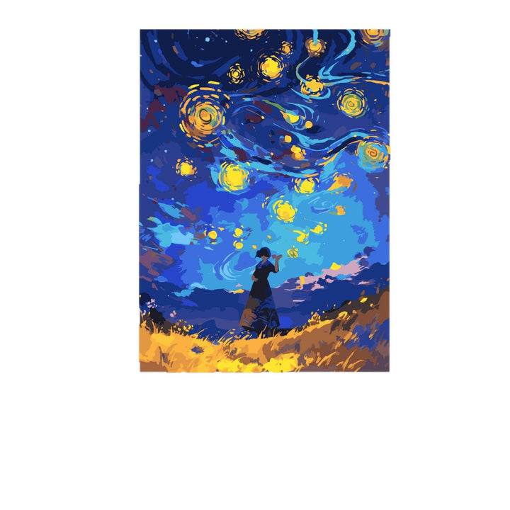 Dreamy Cosmic Landscape Wall Art Kalsten