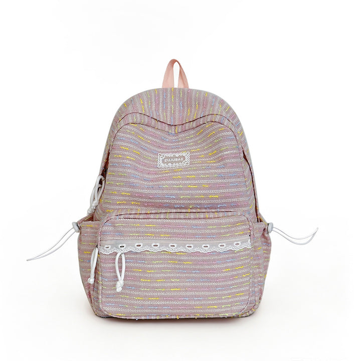 Textured Casual Backpack Kalsten