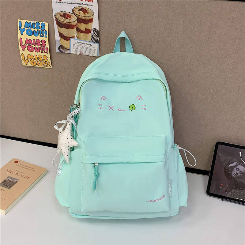 Cute Character-Embellished Backpack Kalsten