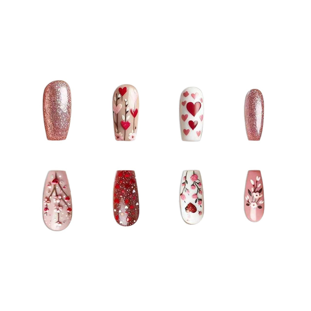 Artistic Floral Nail Art Kalsten