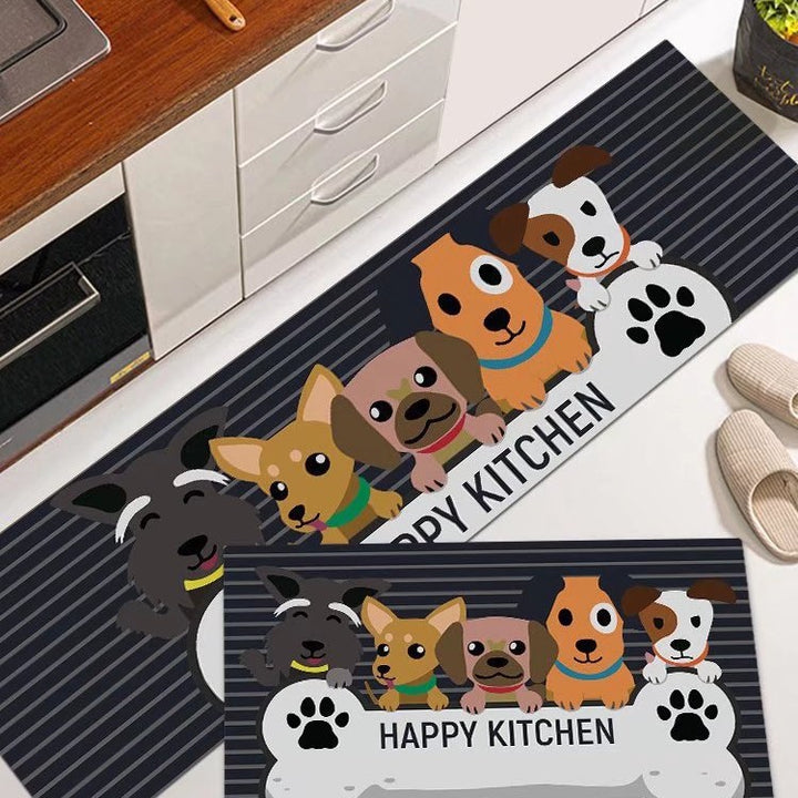 Cat-Themed Kitchen Mat Kalsten