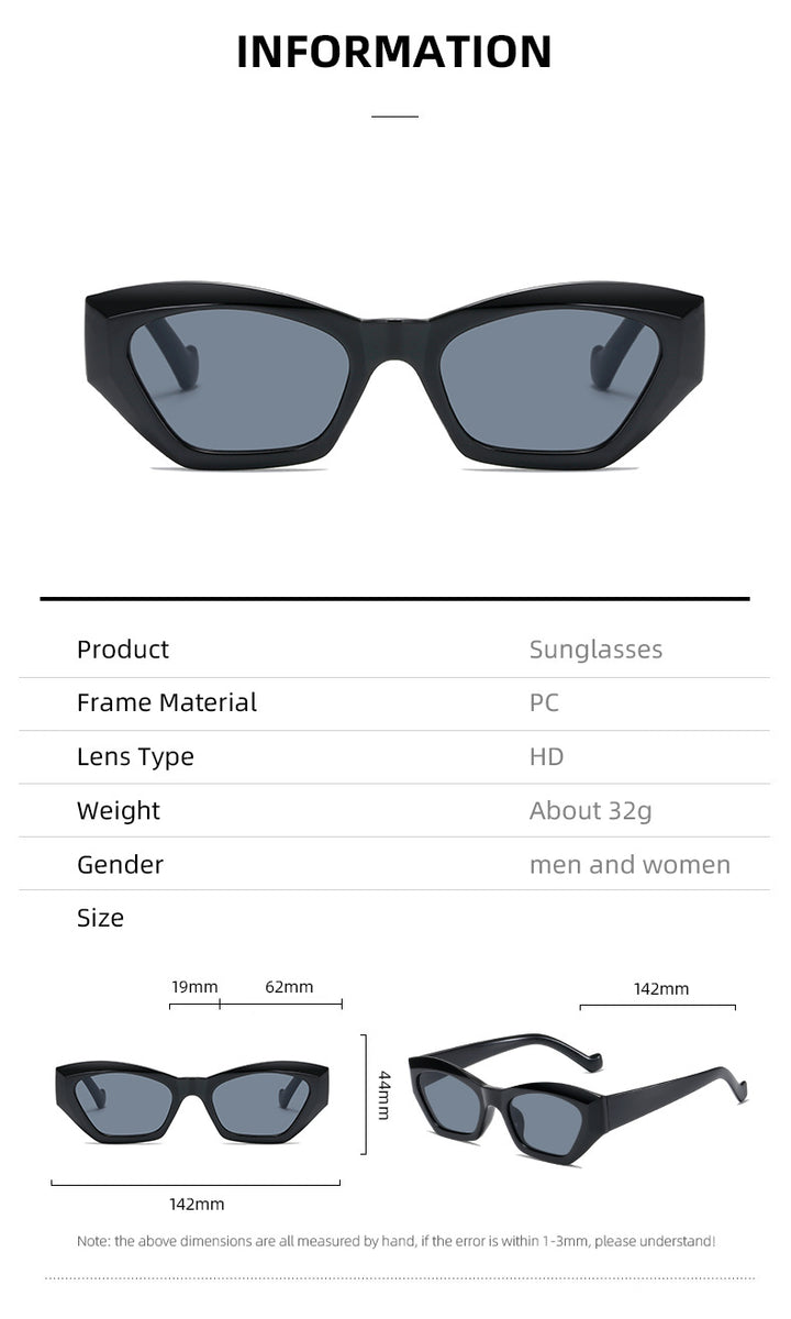 Ladies fashionable sunglasses in extravagant leopard pattern Kalsten