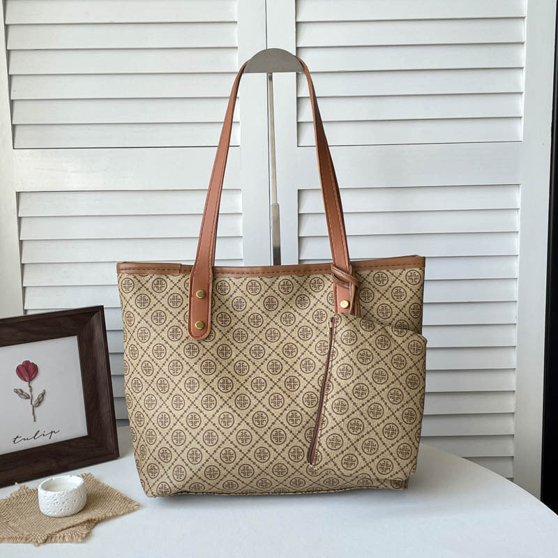 Patterned Tote Bag