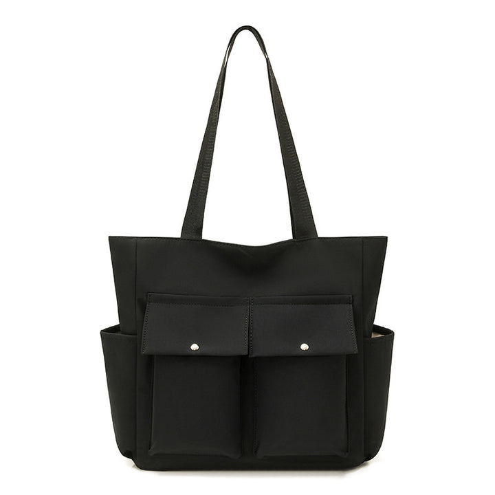 Spacious Dual-Pocket Tote Bag Kalsten