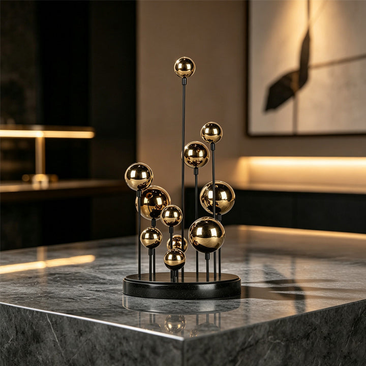 Modern Metallic Kinetic Sculpture