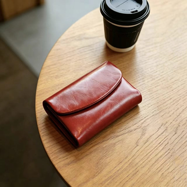 Elegant Leather Cardholder Wallet
