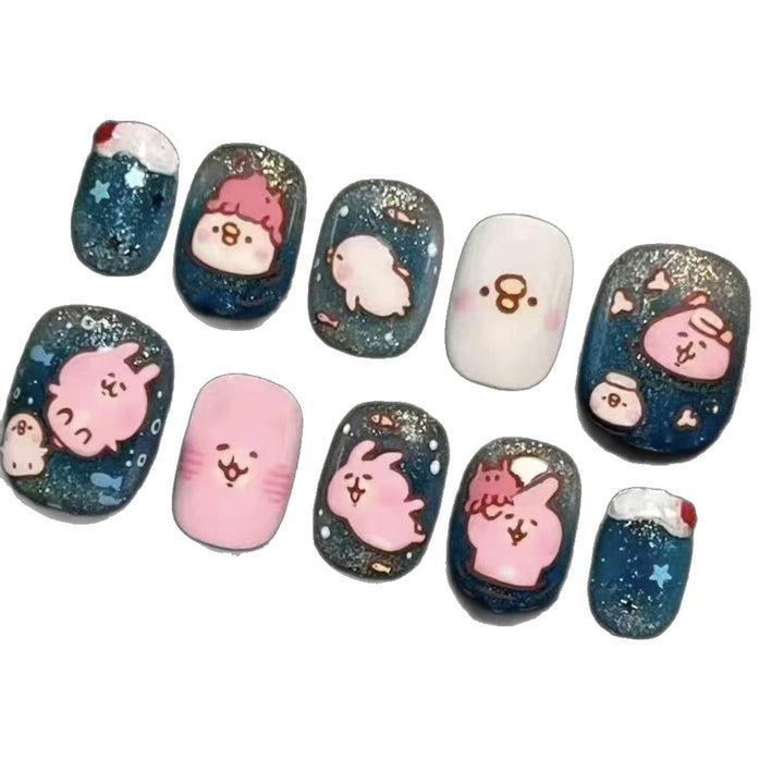 Cartoon Character Nail Art Set Kalsten
