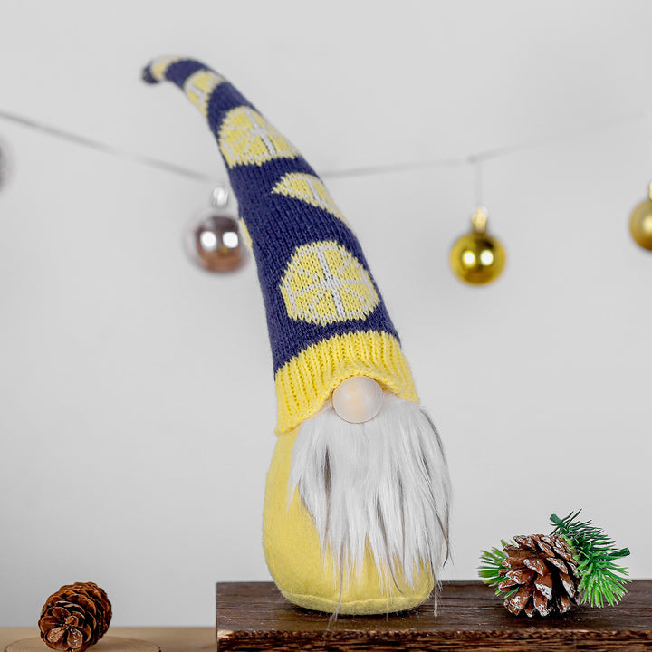 Decorative Plush Strawberry Gnome Figurine Kalsten