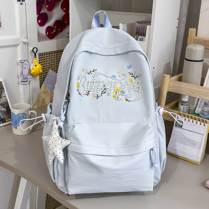 Stylish Embroidered Casual Backpack Kalsten 1791205296