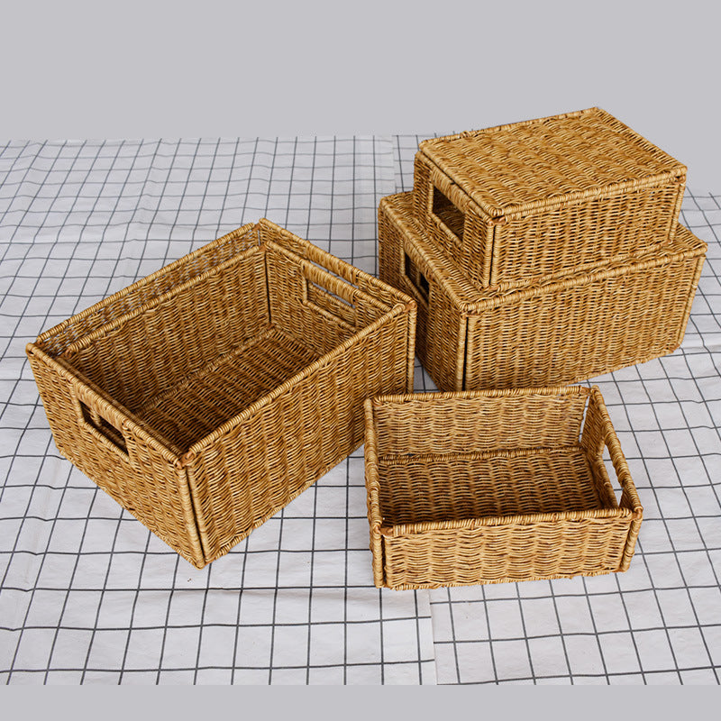 Versatile Handwoven Storage Basket Set Kalsten