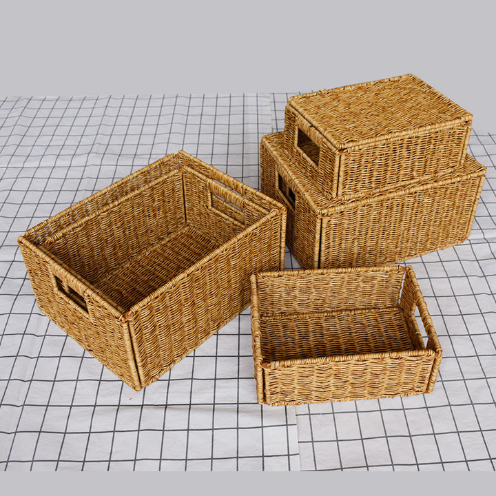 Versatile Handwoven Storage Basket Set Kalsten
