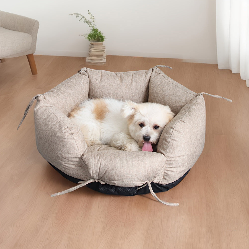 Cozy Nesting Dog Bed