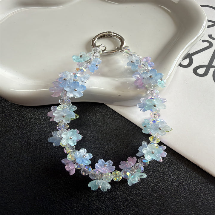 Floral Charm Phone Lanyard Kalsten