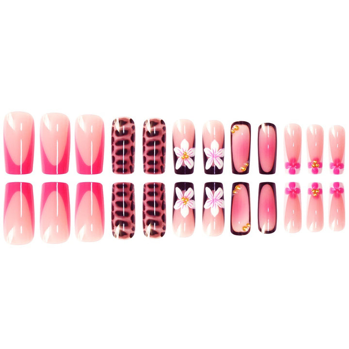 Artistic Floral Press-On Nail Extensions Kalsten 1787913978