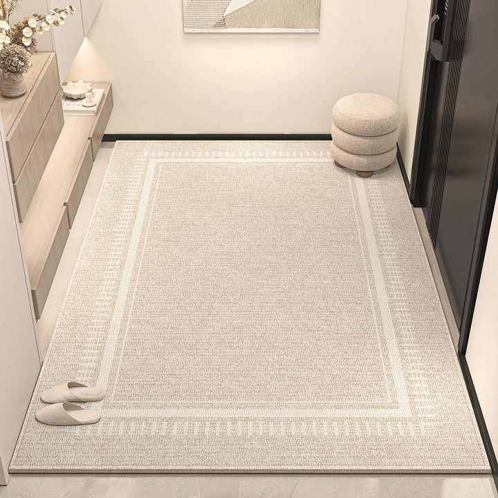Elegant Geometric Patterned Entrance Mat