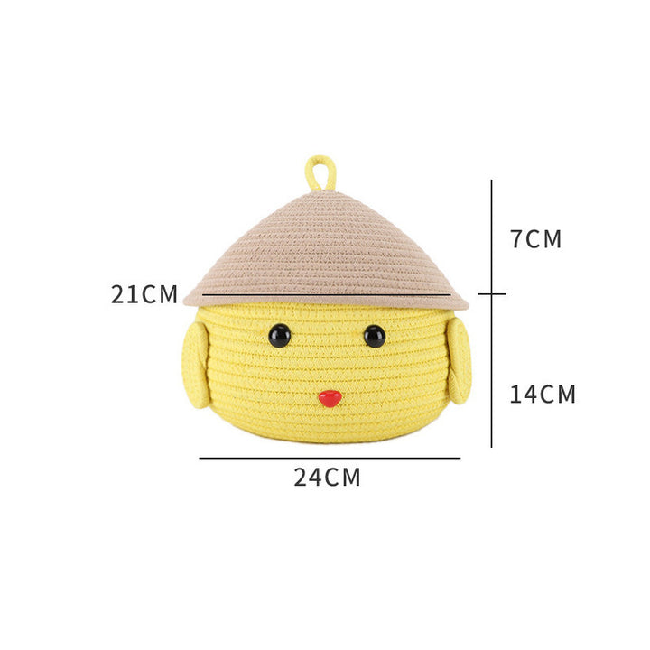 Playful Handmade Storage Basket Kalsten