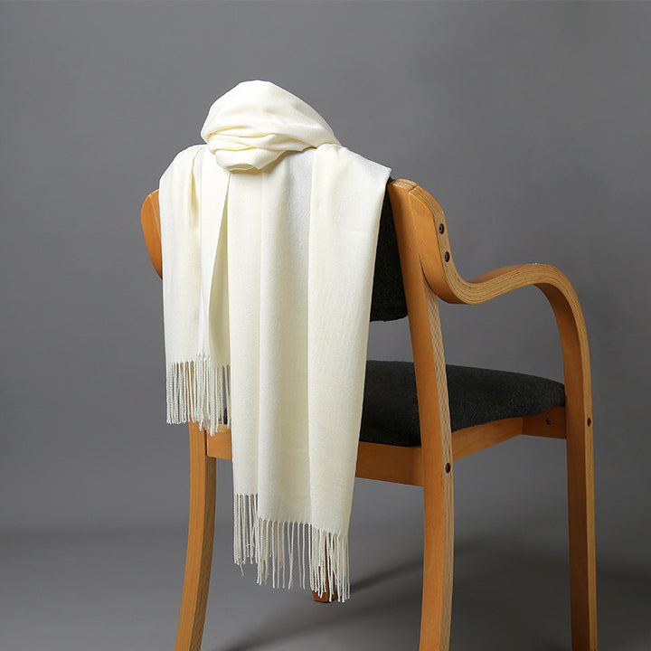 Luxurious Cashmere-Blend Throw Blanket