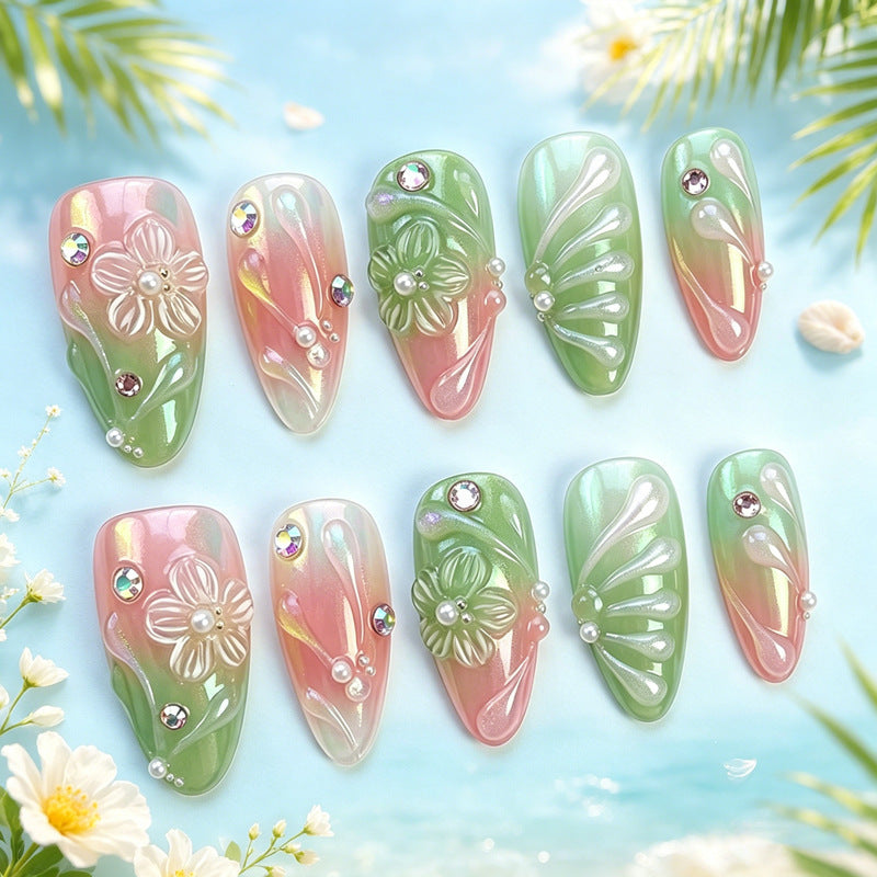 Luxury Nail Art Set with Galactic Designs Kalsten
