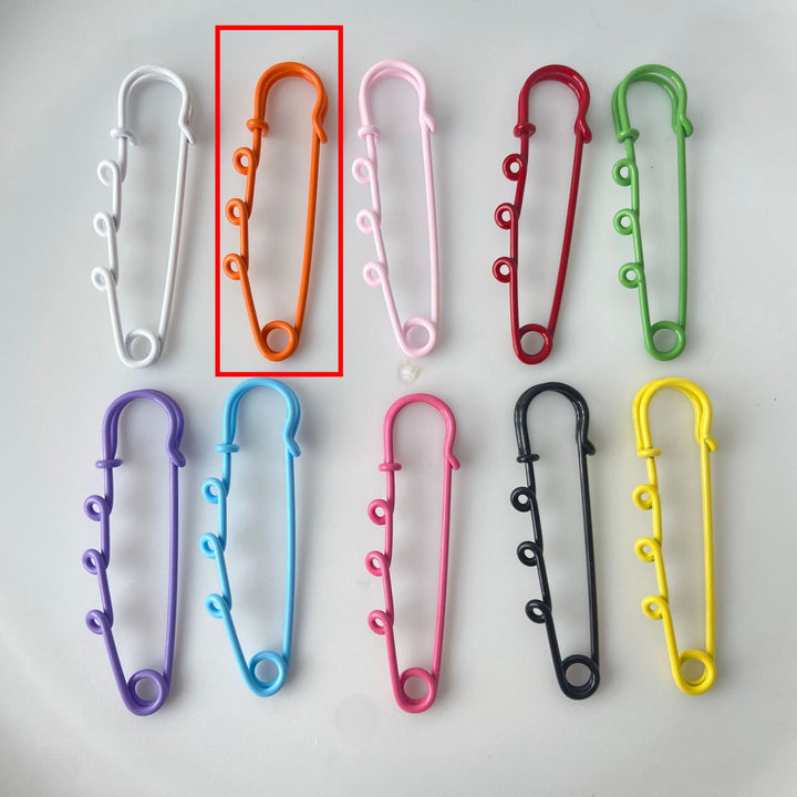 Decorative Safety Pin Brooch Kalsten