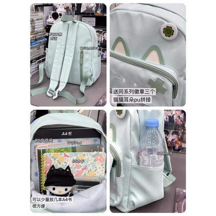 Cute Cat-Themed Mini Backpack Kalsten