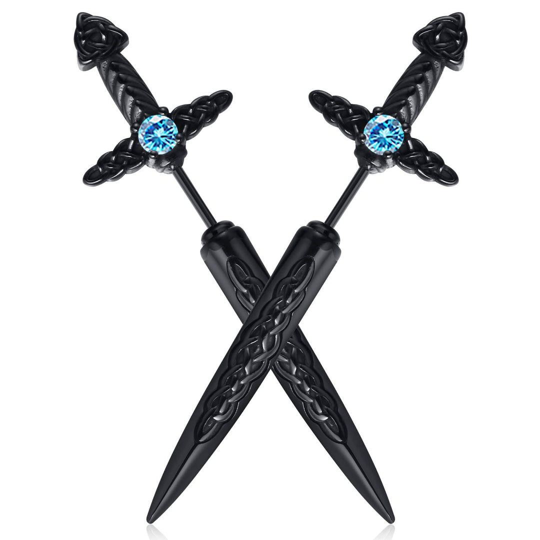 Gothic Sword-Shaped Brooch Kalsten