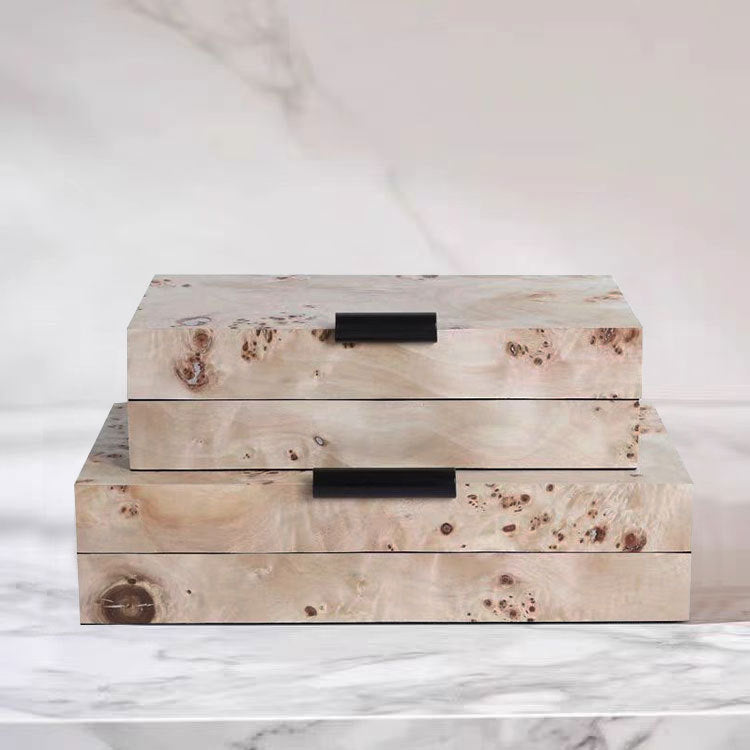 Decorative Wooden Storage Box Set