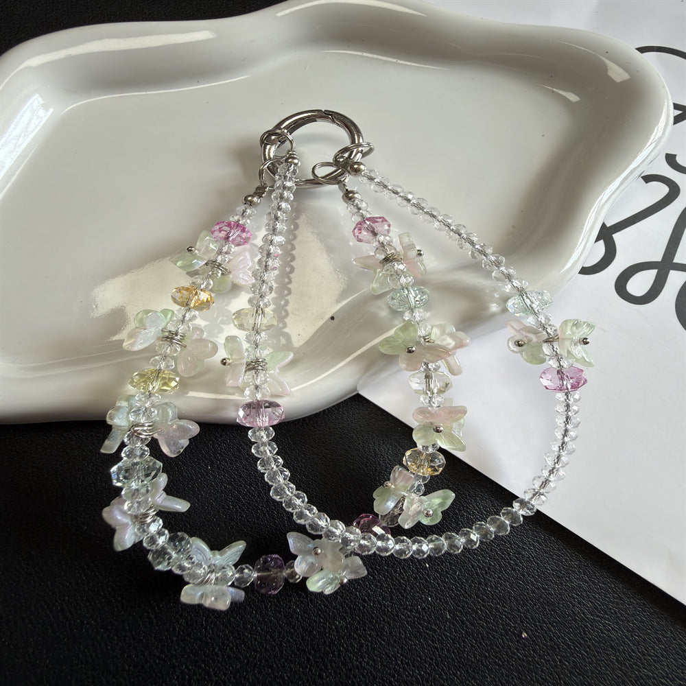 Floral Beaded Keychain Kalsten