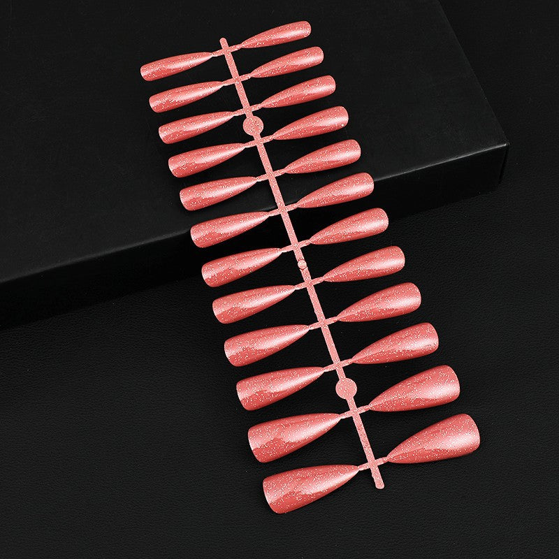 Glittering artificial nails in elegant design Kalsten