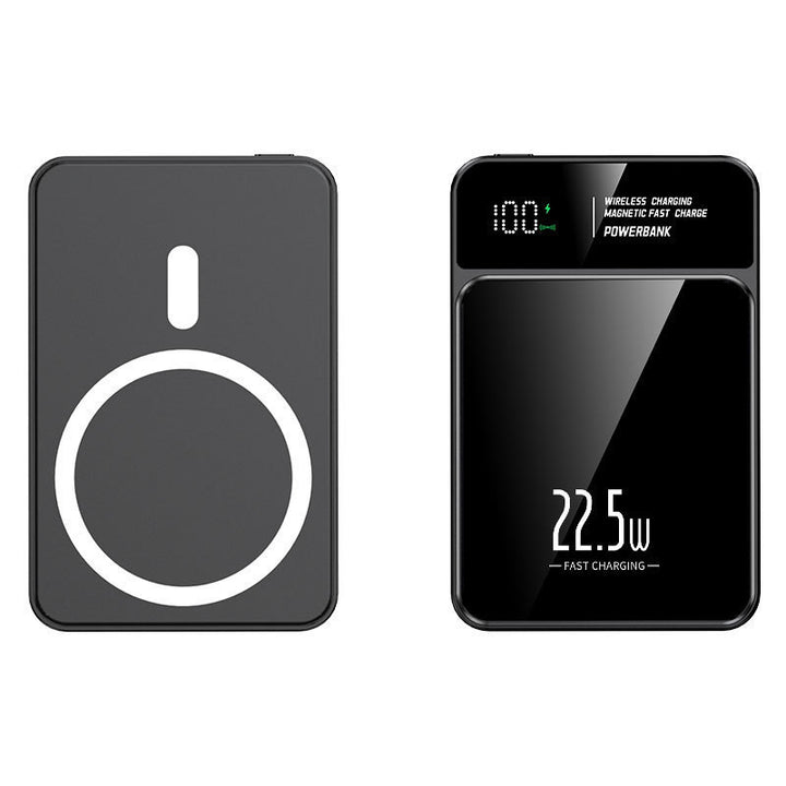 Portable power bank with wireless charging function and digital temperature display Kalsten