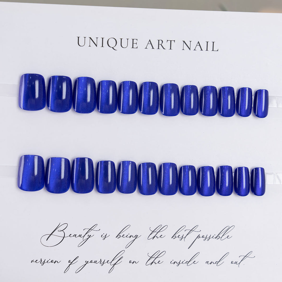 Glossy Press-On Nail Set