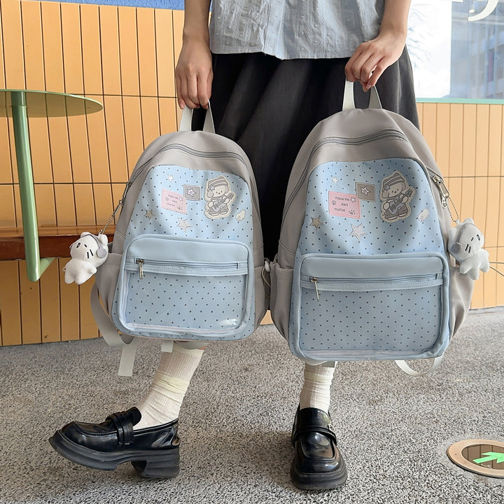 Fun-Themed Illustrated Backpack Kalsten