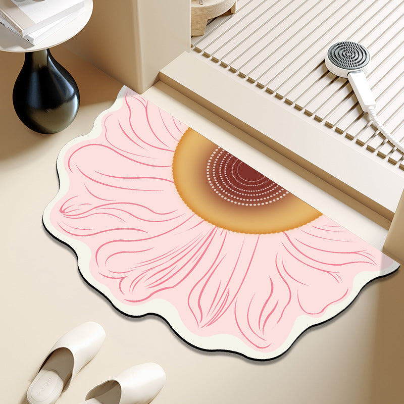 Decorative Sunflower Area Mat