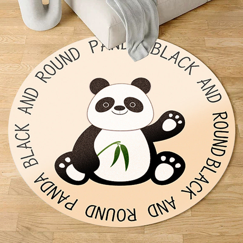Plush Floral-Shaped Area Rug Kalsten