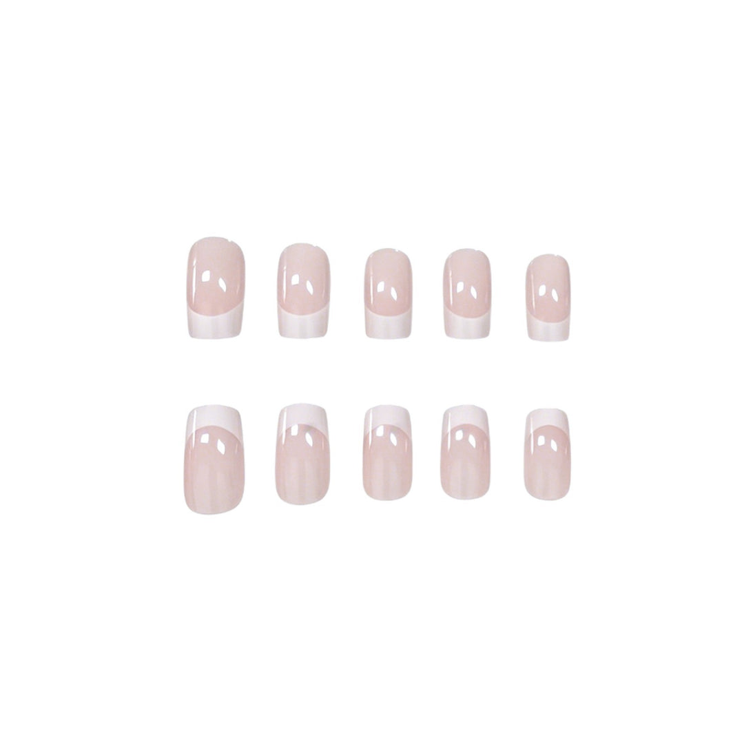 French Tip Nail Design Enhancements Kalsten
