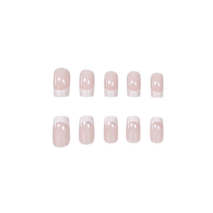French Tip Nail Design Enhancements Kalsten