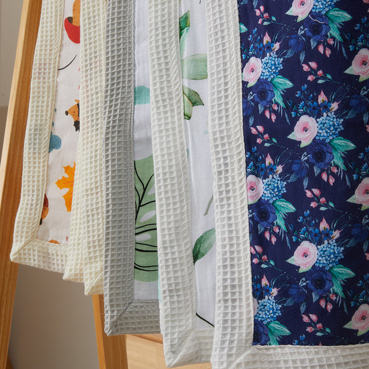 Floral Patterned Baby Blanket kalsten