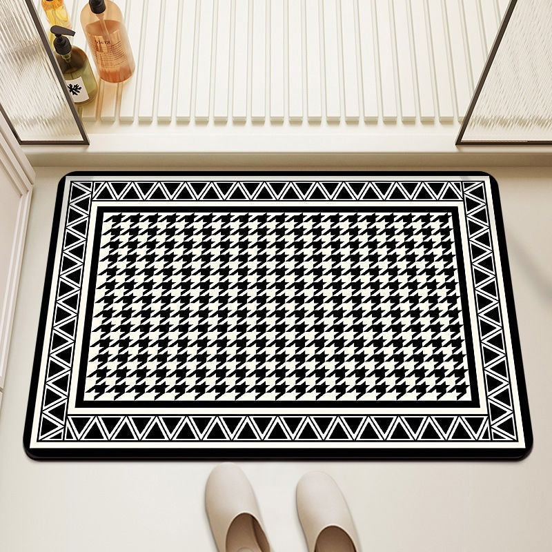 Geometric Slip-Resistant Door Mat Kalsten