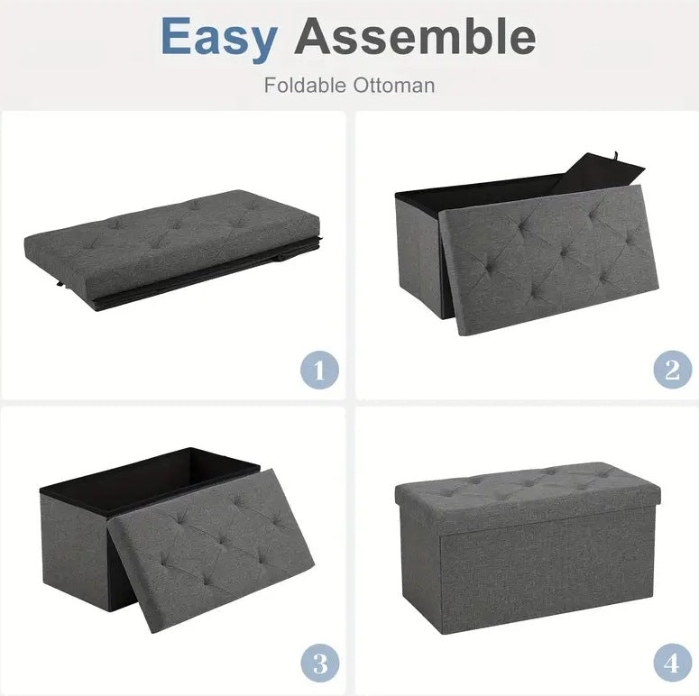 Elegant Upholstered Storage Chest Kalsten