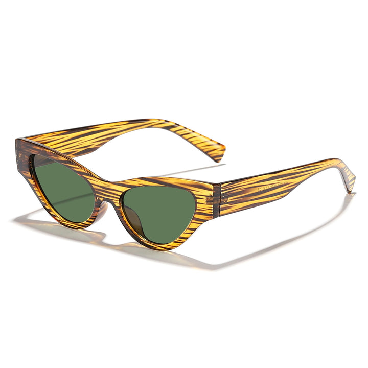 Women Cat-Eye Sunglasses with elegant, transparent frame and UV protection Kalsten