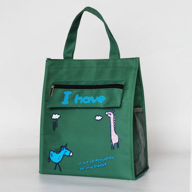 Fun-Themed Insulated Lunch Tote Kalsten