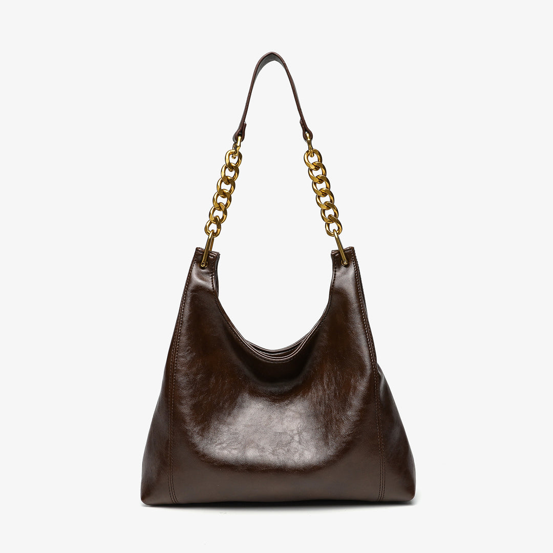 Chic Luxury Leather Shoulder Bag