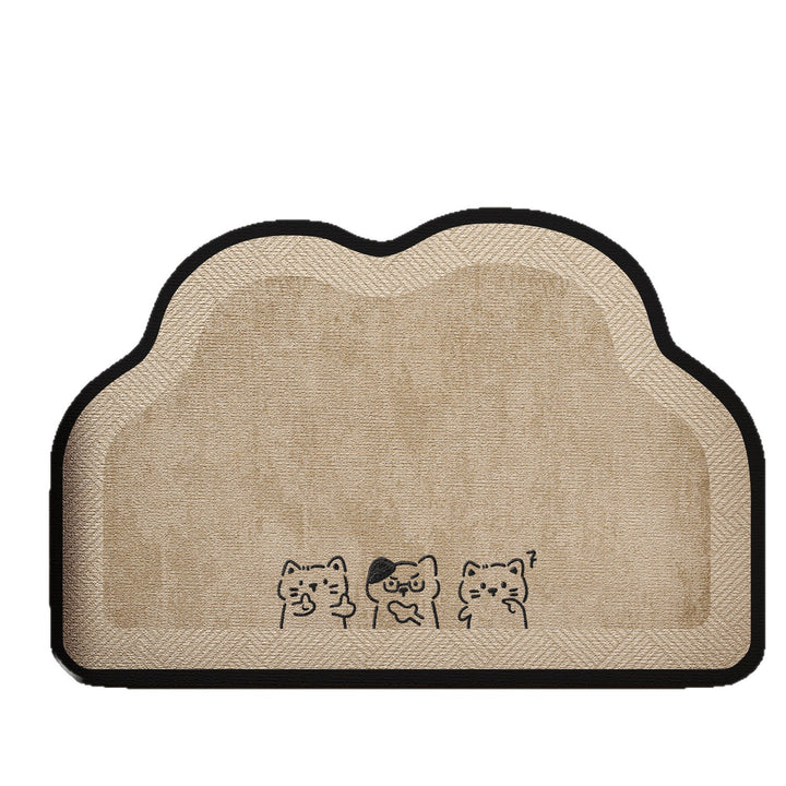Charming Cat-Themed Door Mat Kalsten